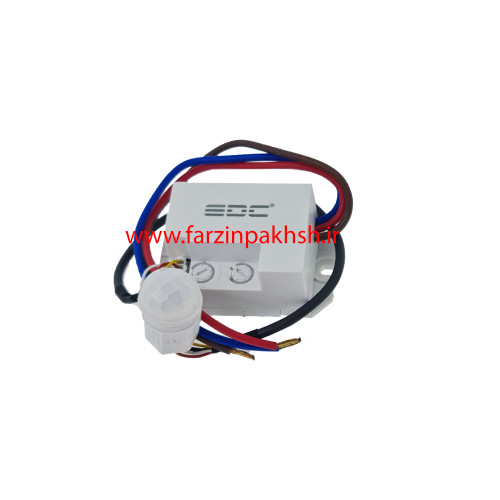 سنسور360 درجه کابینتی توکار ای دی سی با محدوده پوشش 6 متر مدل YCB1050