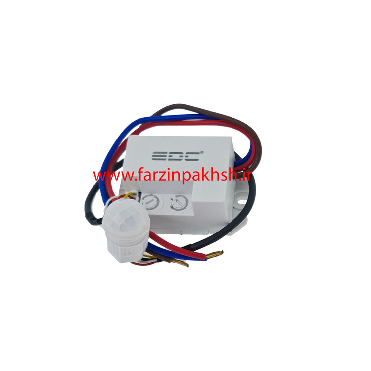 سنسور360 درجه کابینتی توکار ای دی سی با محدوده پوشش 6 متر مدل YCB1050