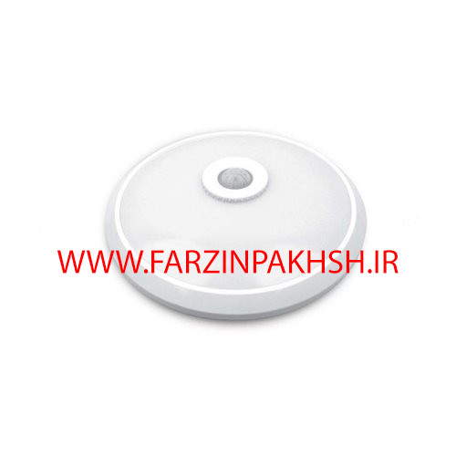 قاب چراغ سنسوردار روکار نمانور مدل 2 لامپ