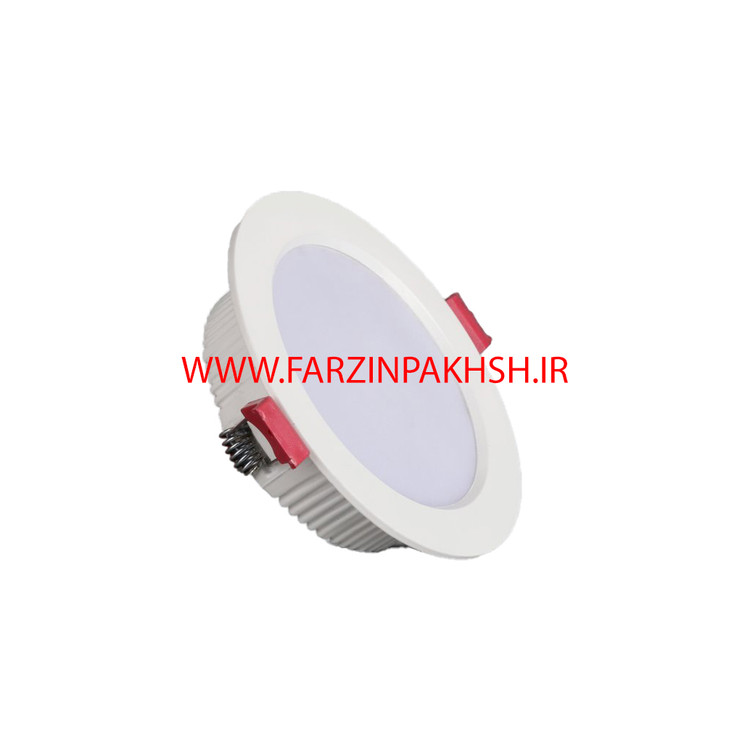 چراغ سقفی توکار 30 وات پرتو نور توس مدل داسین