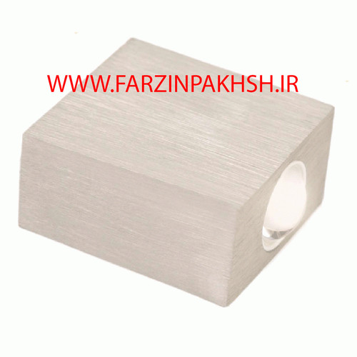 چراغ دکوراتیو یک طرفه مربع 1 وات رسام مدل RL201-1