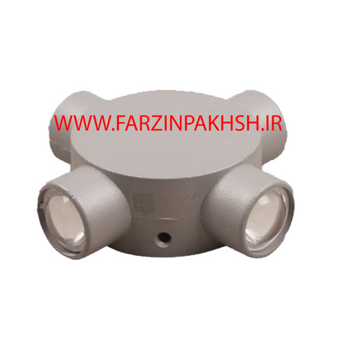 چراغ دکوراتیو لوله کوتاه چهار طرفه گرد 4 وات رسام مدل RL204-4