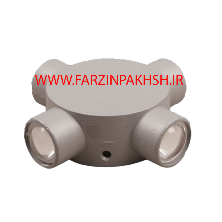 چراغ دکوراتیو لوله کوتاه چهار طرفه گرد 4 وات رسام مدل RL204-4