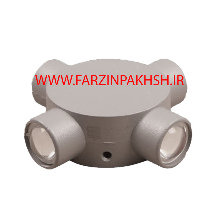 چراغ دکوراتیو لوله کوتاه چهار طرفه گرد 4 وات رسام مدل RL204-4