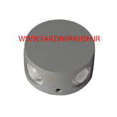 چراغ دکوراتیو چهار طرفه گرد 4 وات رسام مدل RL205-4