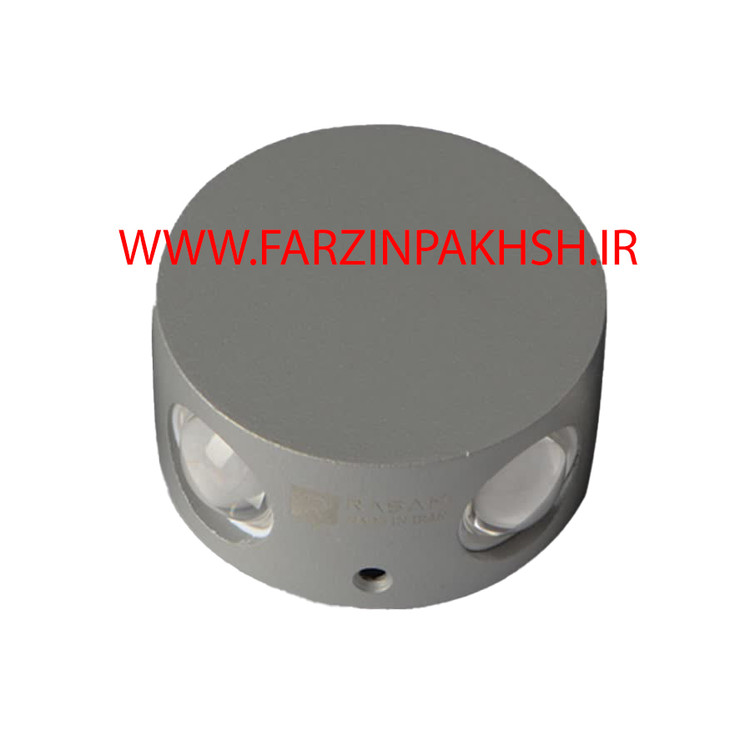 چراغ دکوراتیو چهار طرفه گرد 4 وات رسام مدل RL205-4