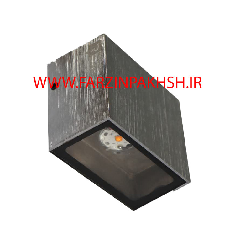 چراغ دکوراتیو یک طرفه مربع 3 وات رسام مدل RL206-1