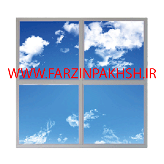پنل بک لایت SMD 60x60 توکار 60 واپنل بک لایت طرح آسمان SMD 60x60 توکار 60 وات مودی مدل IR_MD1660_SKYت مودی IR_MD1660