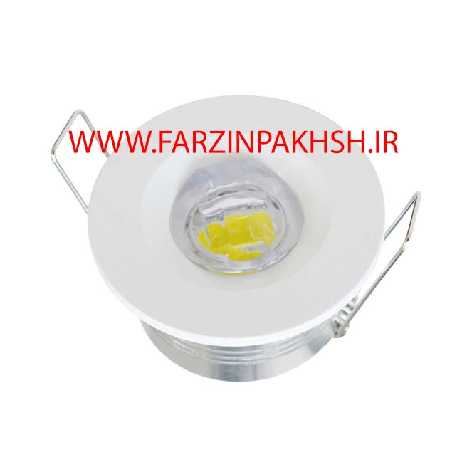 چراغ چشمی COB ثابت توکار 3 وات گرد اپتونیکا مدل IR-OP94103R