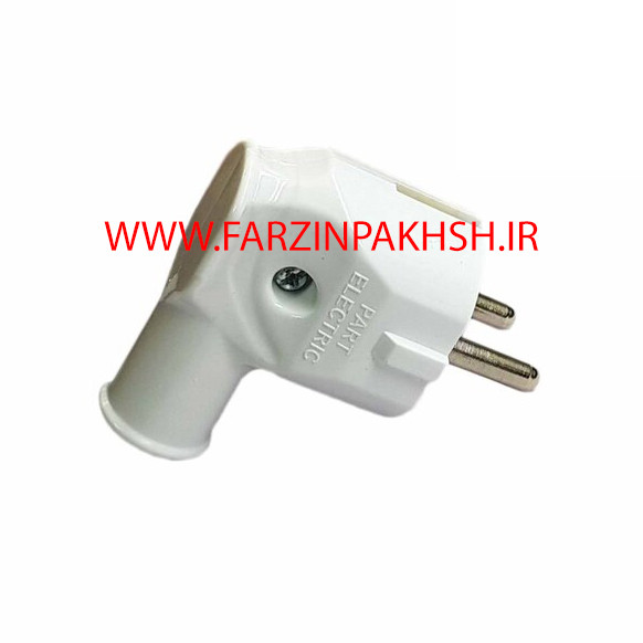 دوشاخه خانگی سفید پارت الکتریک مدل 5518