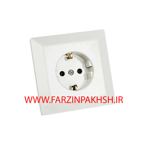 پریز ارتدار توکار با مغزی سرامیک طرح قدیم پارت الکتریک مدل 115