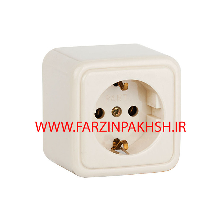 پریز ارتدار روکار طرح قدیم پارت الکتریک مدل 325