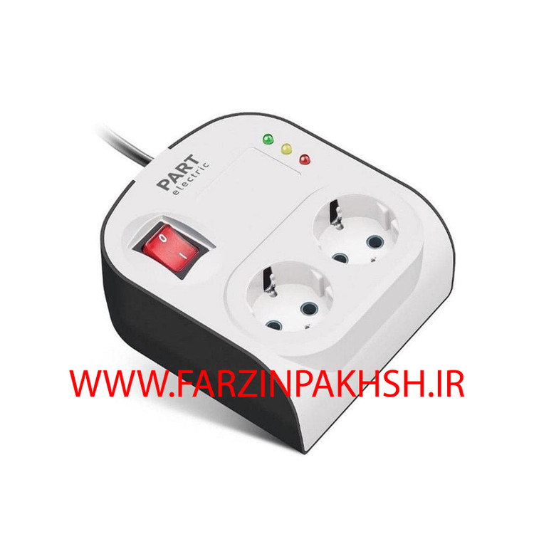 محافظ دو خانه ارتدار با کلید و کابل 1/8 متری آنالوگ یخچال مدل پارت 8787