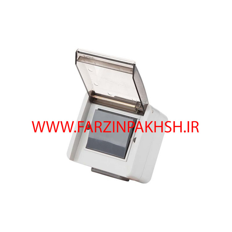 کلید بارانی زنگ روکار پارت الکتریک مدل آذین 2197