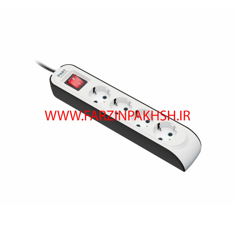 چهارخانه ارتدار با کلید و کابل 5 متری مدل پارت 8759