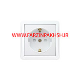 پریز ارتدار پلی کربنات روکار پارت الکتریک مدل شهاب 4052