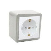 پریز ارتدار پلی کربنات روکار پارت الکتریک مدل شهاب 4052