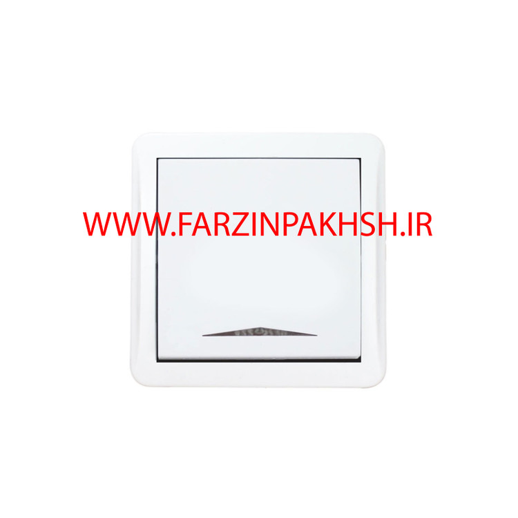 کلید یک پل روکار پارت الکتریک مدل شهاب 4045