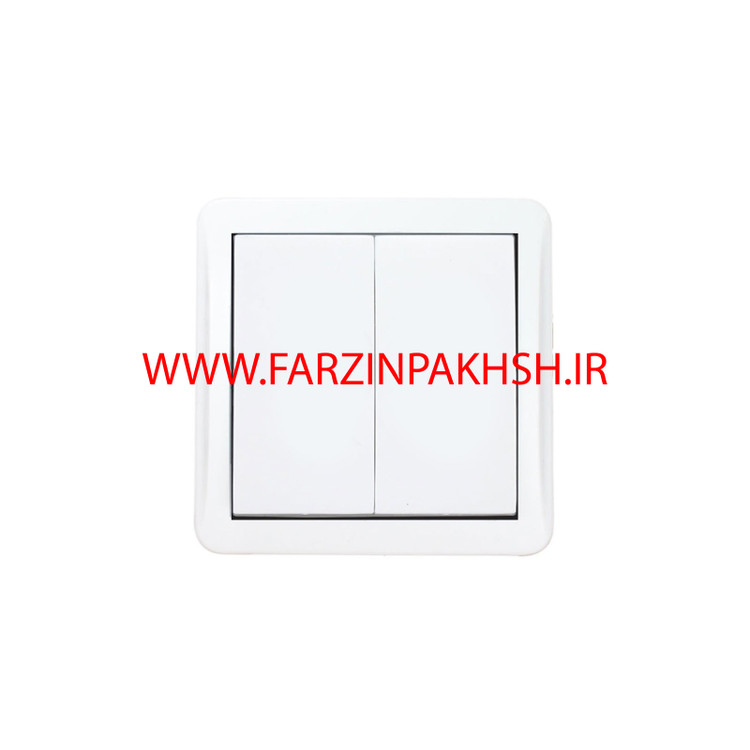 کلید دو پل روکار پارت الکتریک مدل شهاب 4046