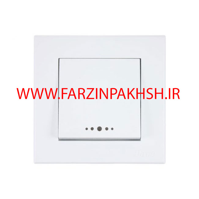 کلید تک پل توکار پارت الکتریک مدل تابش 5165
