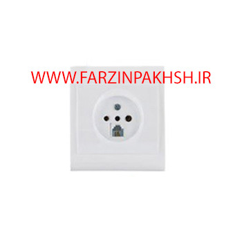 پریز تلفن دو منظوره توکار پارت الکتریک مدل مهتاب 7806