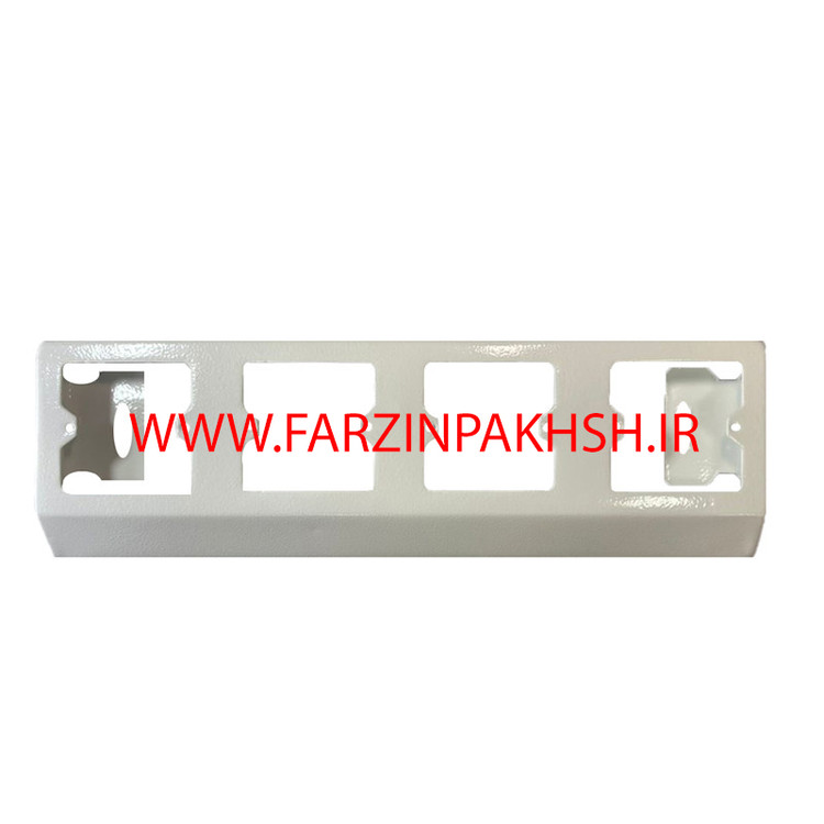 باکس کلید و پریز روکار مدل 4 خانه فلزی