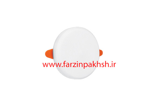 چراغ پنلی SMD IP65 توکار 7 وات دایره ای پارس شعاع توس مدل آبسان
