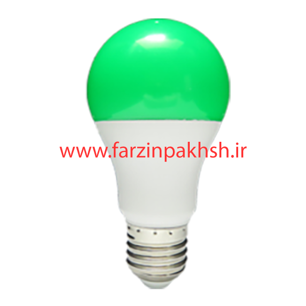 لامپ LED حبابی 9 وات رنگی پارس شهاب پایه E27