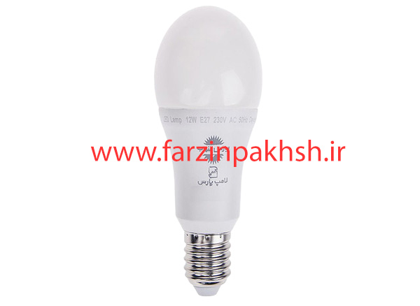 لامپ LED حبابی 12 وات پارس شهاب پایه E27