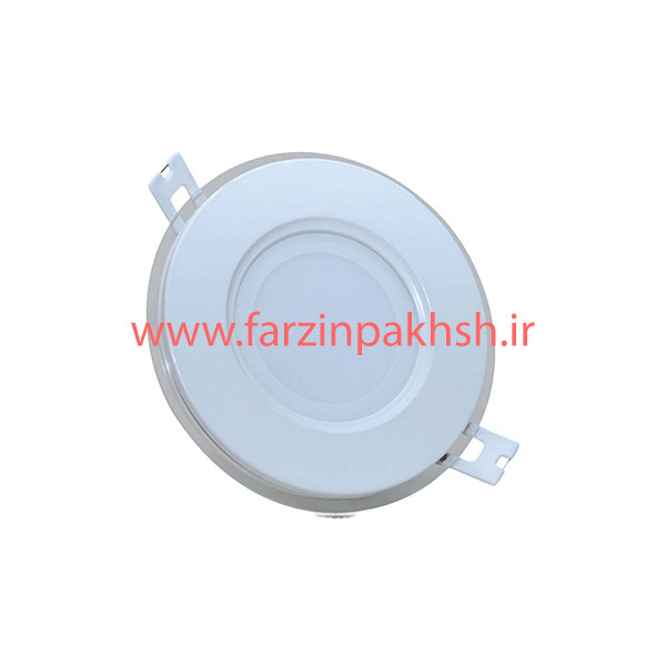 پنل LED دورشیشه ای توکار 8 وات پارس شهاب مدل نسترن