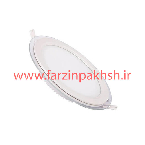 پنل LED دورشیشه ای توکار 18 وات پارس شهاب مدل نسترن