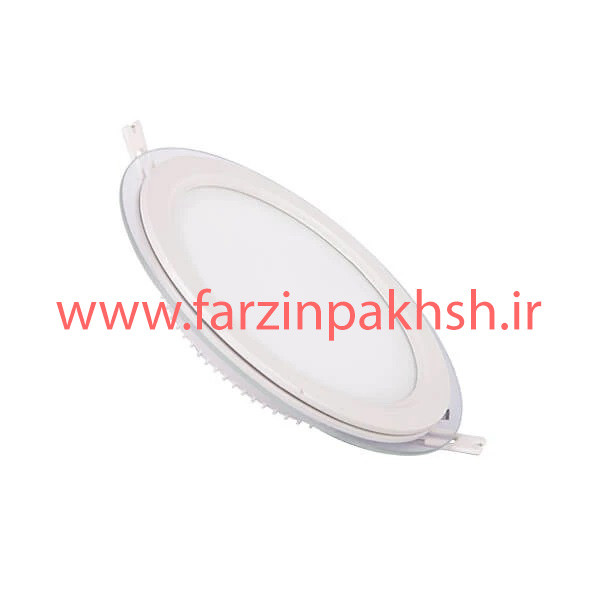 پنل LED دورشیشه ای توکار 18 وات پارس شهاب مدل نسترن