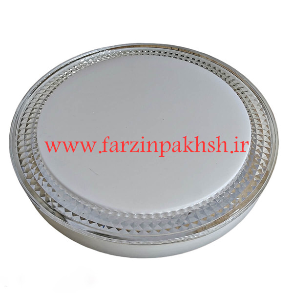 چراغ سقفی سه حالته SMD روکار 36 وات طرح کریستالی مدل 6136R-R