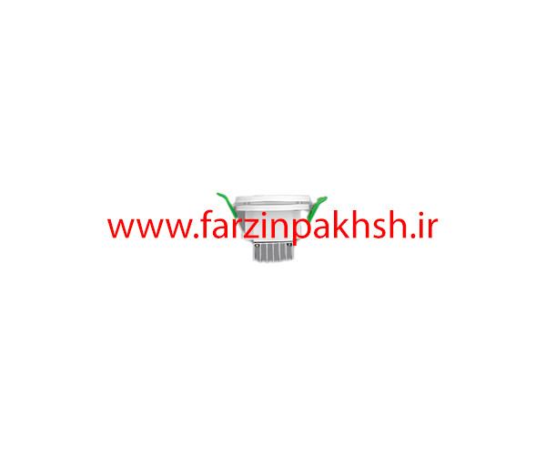 چراغ پنلی دورشیشه پرو گلاریس 9 وات دایره پارس شعاع توس