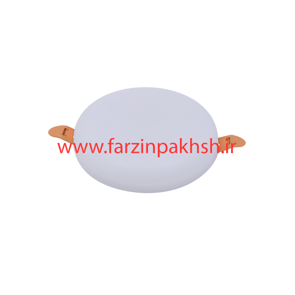 چراغ پنلی فول لایت فنر متحرک SMD توکار 36 وات دایره پارس شهاب مدل زنبق