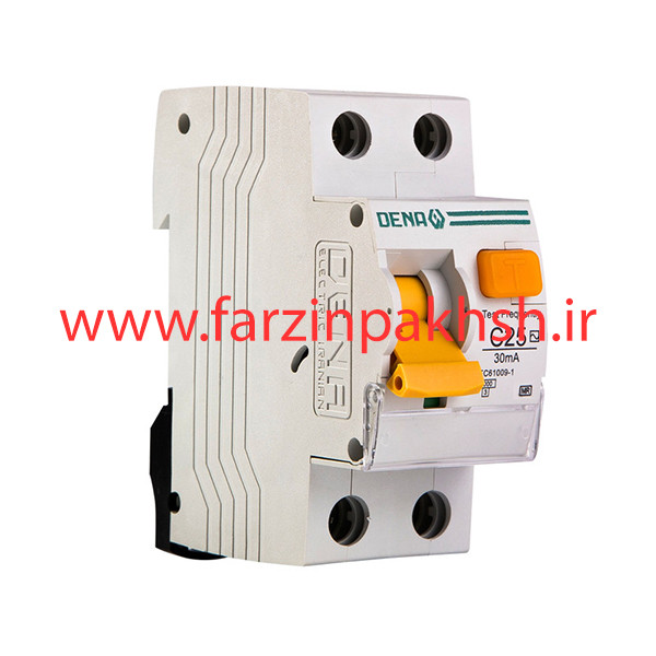 کلید محافظ جان 25 آمپر تک پل به همراه نول دنا الکتریک
