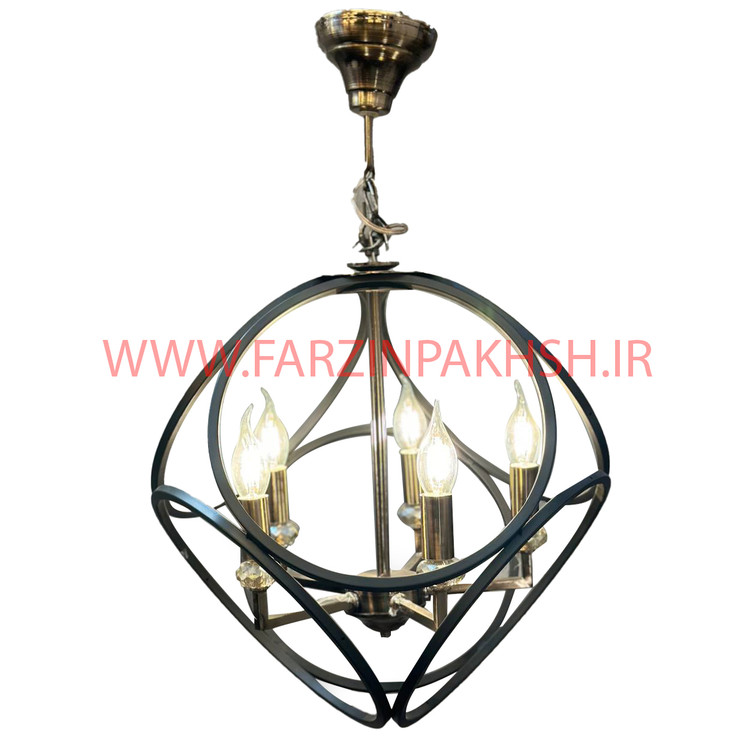 لوستر آویز تاس مدل PN0040