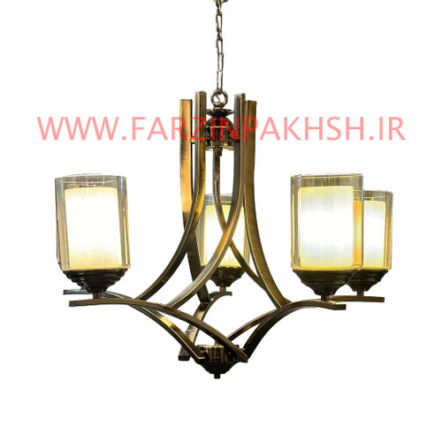 لوستر چکشی 5 شاخه مدل PN00130