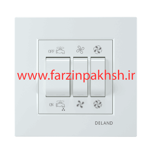 کلید کولر توکار دلند مدل آسا