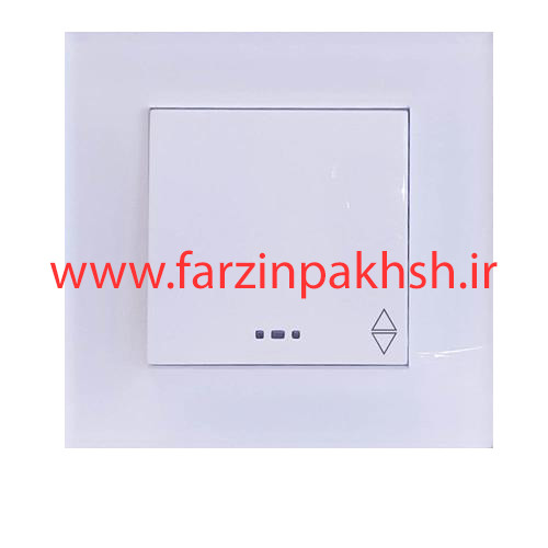 کلید تبدیل توکار دلند مدل آسا پلکسی سفید