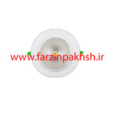 چراغ  SMD توکار 30 وات پارس شعاع توس مدل هارمونیک دایره ای