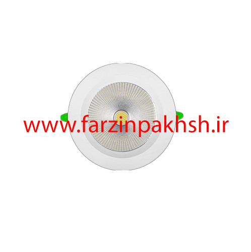 چراغ  SMD توکار 30 وات پارس شعاع توس مدل هارمونیک دایره ای