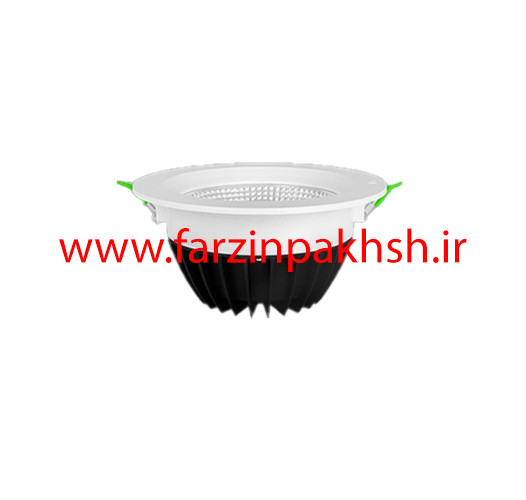 چراغ SMD توکار 30 وات پارس شعاع توس مدل هارمونیک دایره ای