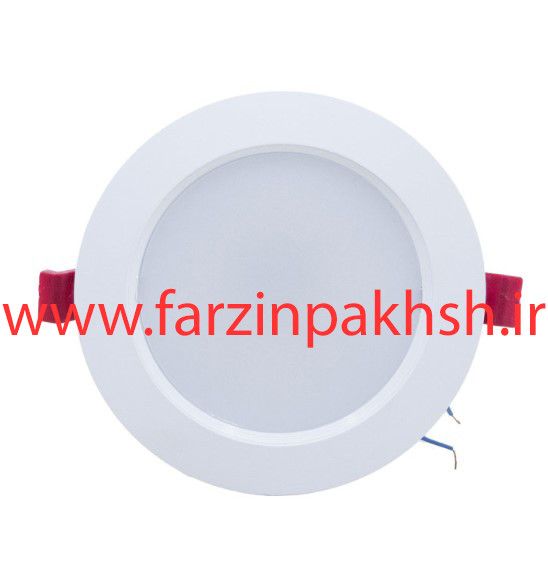 چراغ پنلی SMD توکار 7 وات دایره ای شاه چراغ مدل روناک