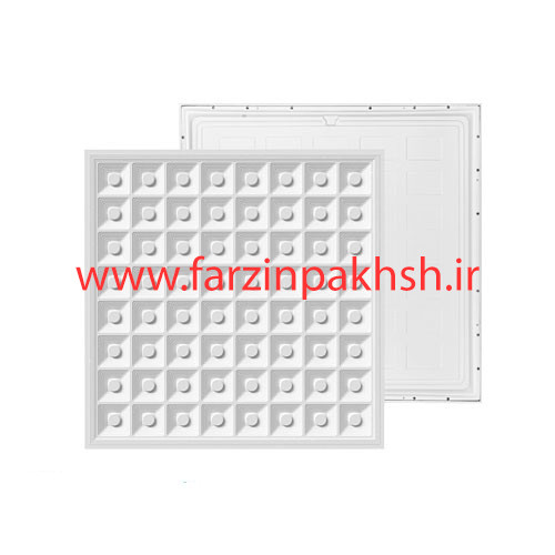پنل 60×60 توکار 80 وات مربعی پارس شعاع توس مدل ماتریس لایت