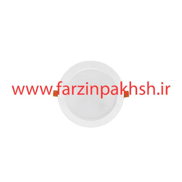 چراغ پنلی SMD توکار 18 وات دایره ای پارس شعاع توس مدل سولاریس