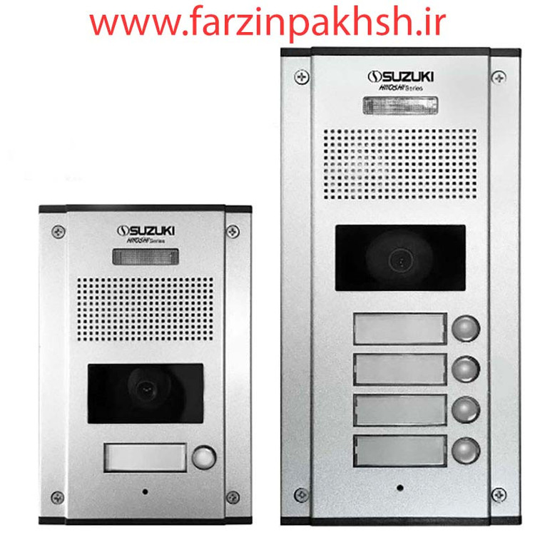 پنل آیفون تصویری سوزوکی مدل SZ-H پنج واحدی