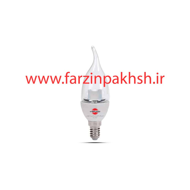 لامپ اشکی 6 وات پارس شهاب مدل شفاف