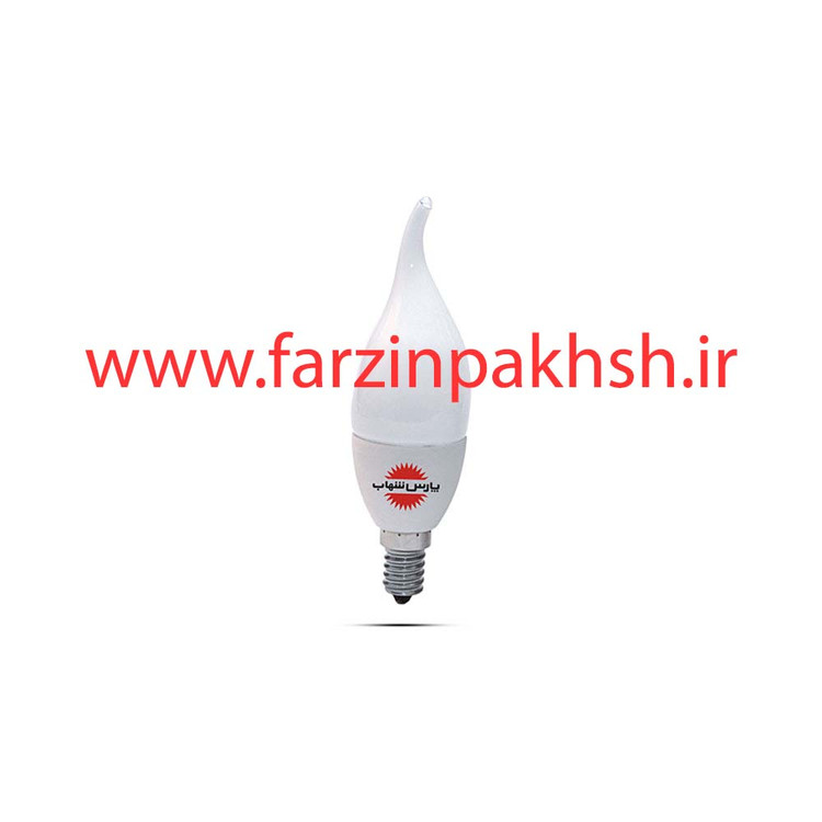 لامپ اشکی 6 وات پارس شهاب مدل مات