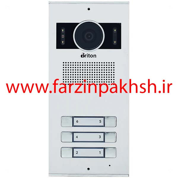 پنل آیفون تصویری برایتون مدل BPK-D شش واحدی